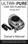 Download Model 177 Car Air Purifier Owners Manual