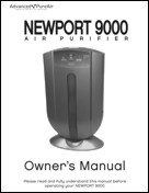 Newport 9000/Ultra-Pure 1000 Air Purifier Owners Manual