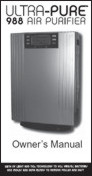 Download Model 899 Air Purifier Owners Manual