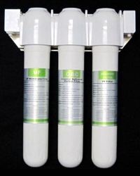 Air Water Life TriPart Aqua-Filter Deluxe 3.0 - Featuring 3-Stage Particulate, Activated Carbon & Ultra-Filtration Water Filters