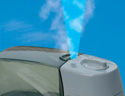Ionic Mist Humidifier - Built-In Misting/Night Light