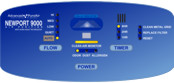 Newport 9000 Air Purifier Control Panel
