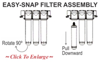 Easy-Snap Filter Assembly